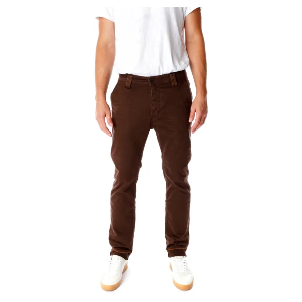 Militærinspirerte Tapered Fit Chino Bukser