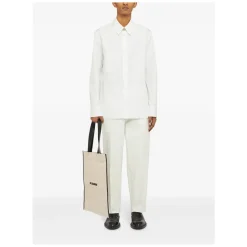 Minimalistisk Canvas Shopper Bag