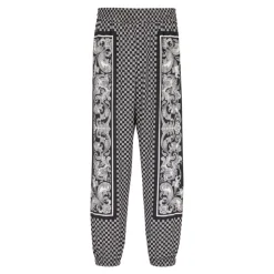 Mini Monogram Paisley Print Bukser