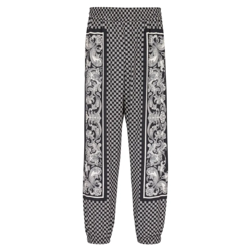 Mini Monogram Paisley Print Bukser