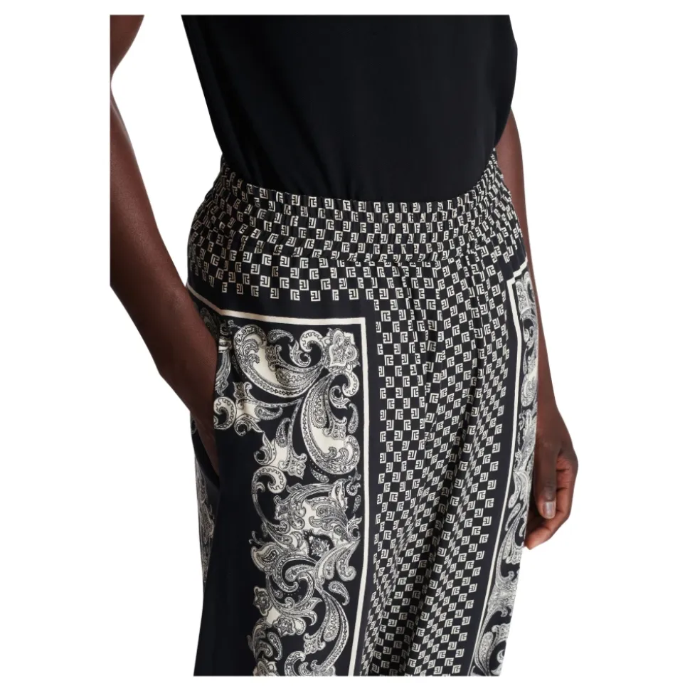 Mini Monogram Paisley Print Bukser