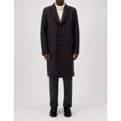 Mønstret Cashmere Blend Overfrakk