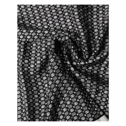 Mønstret Firkantet Foulard-Skjerf