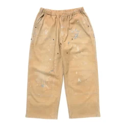 Mock Print Double Knee Sweat Pants