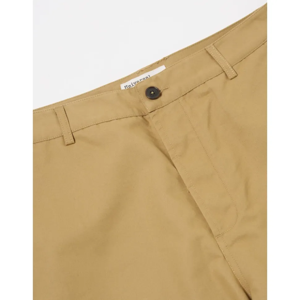 Moderne Militær Chino Bukser Sand