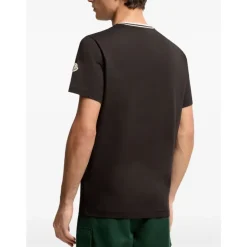 Moncler T-shirts og poloskjorter Svart