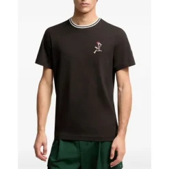 Moncler T-shirts og poloskjorter Svart
