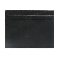 Monogram Logo Plaque Card Case Holder