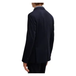 Mørk Blå Hjem Vestit Sett