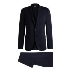 Mørk Blå Hjem Vestit Sett