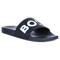 Mørkeblå Slide Sandaler for Menn