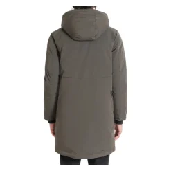 Mørk Grønn Frakk Regular Fit