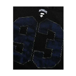 Multi Logo Layered Sleeves Relaxed Fit Football Jersey