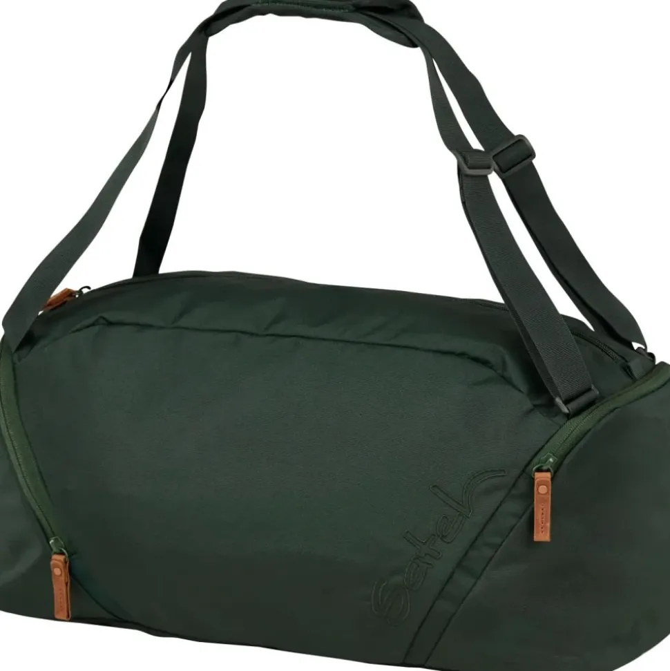 Nordic Forest Green Gym Duffle Bag