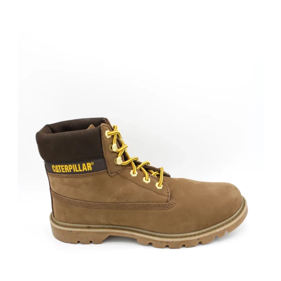 Nubuck Snøresko i Skinnstøvel