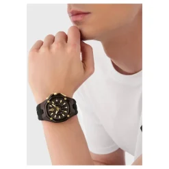 Octagon Brown Watch