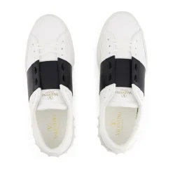 Open Leather Sneaker