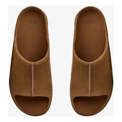 Otzo Suede Sandaler med Logo