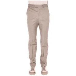 Pantalone i flanell av Super 110's ull Comfort Master fit