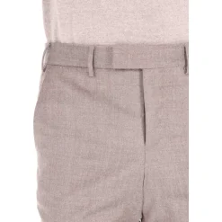 Pantalone i flanell av Super 110's ull Comfort Master fit