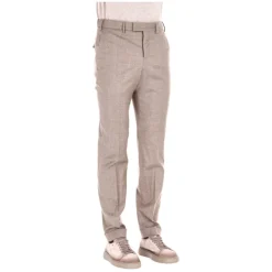 Pantalone i flanell av Super 110's ull Comfort Master fit