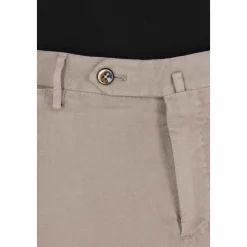 Pantalone in cotone microarmaturato Slim fit