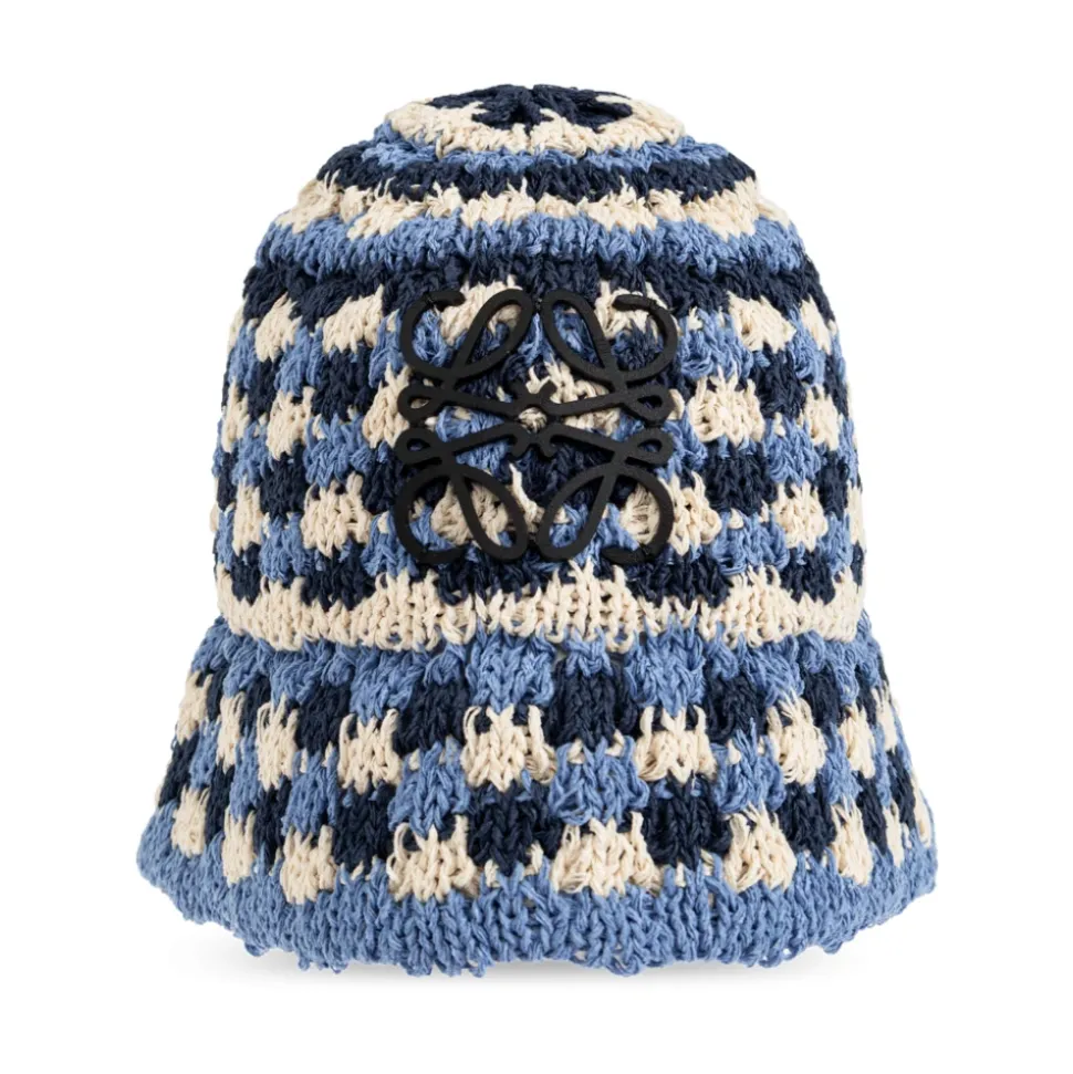 Patch Crochet Bucket Hat