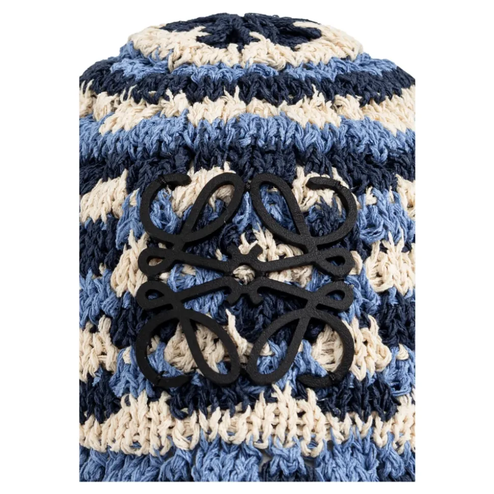 Patch Crochet Bucket Hat