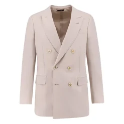 Peak-Lapel Dobbelspent Blazer