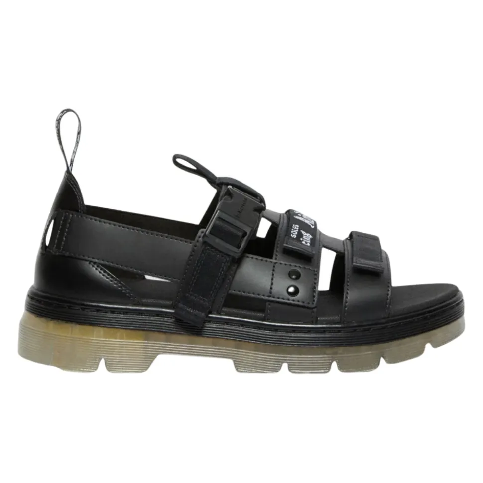 Pearson Kiev Sandal Lær Spenner Gummi