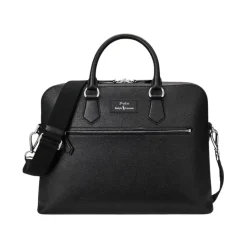 Pebbled Leather Commuter Bag