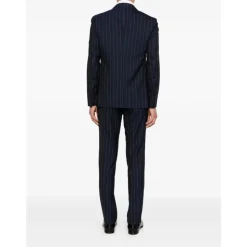 Pinstripe Dobbelspent Dress