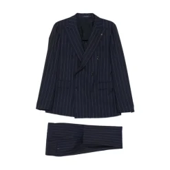 Pinstripe Dobbelspent Dress