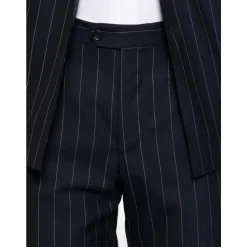 Pinstripe Dobbelspent Dress