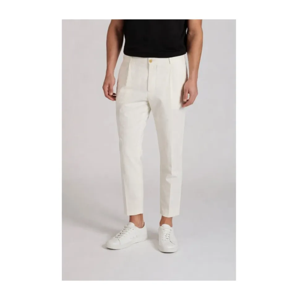 Pleated Chinos