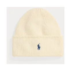 PONY BEANIE LUE - KREMHVIT