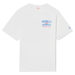 Portland bomulls-T-skjorte med fronttrykk