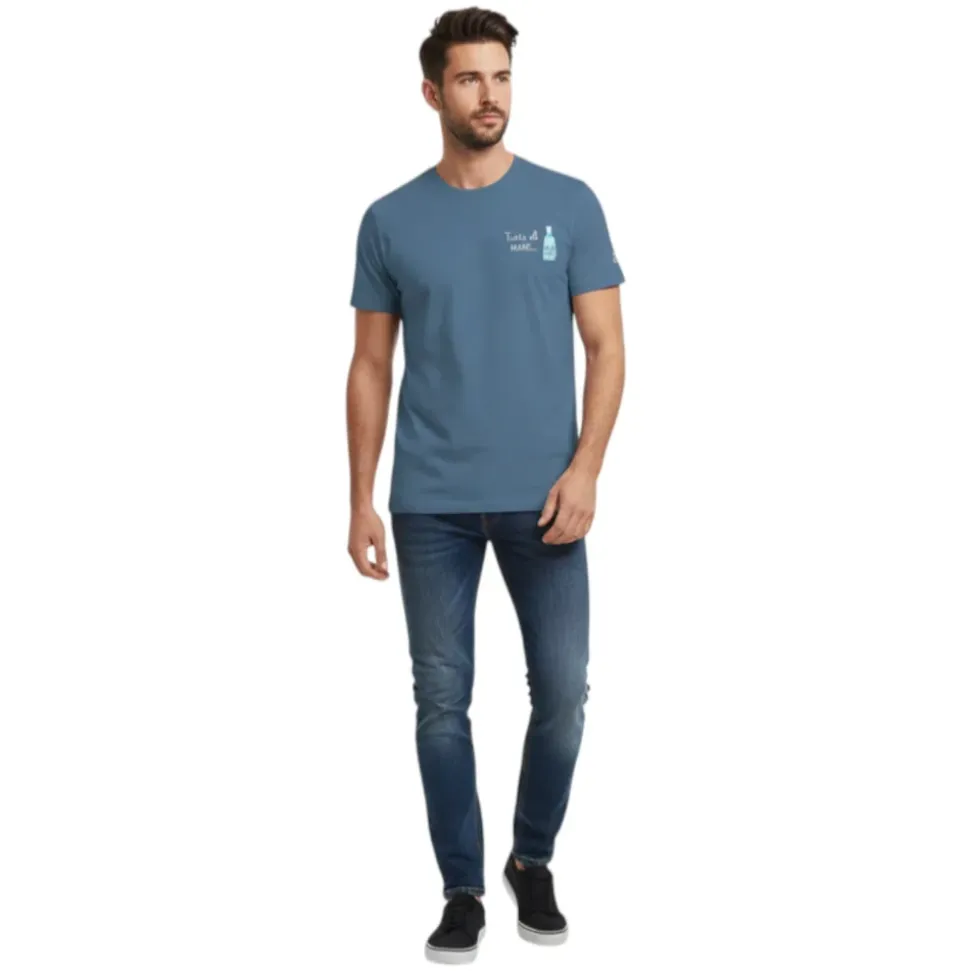 Portofino Cotton Front Print T-Shirt
