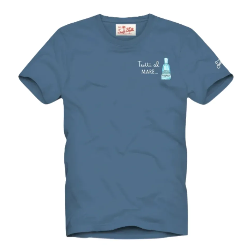 Portofino Cotton Front Print T-Shirt