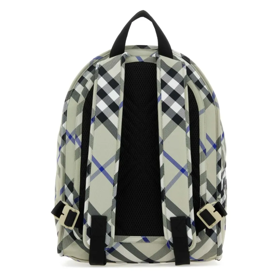 Printed Nylon Shield Backpack