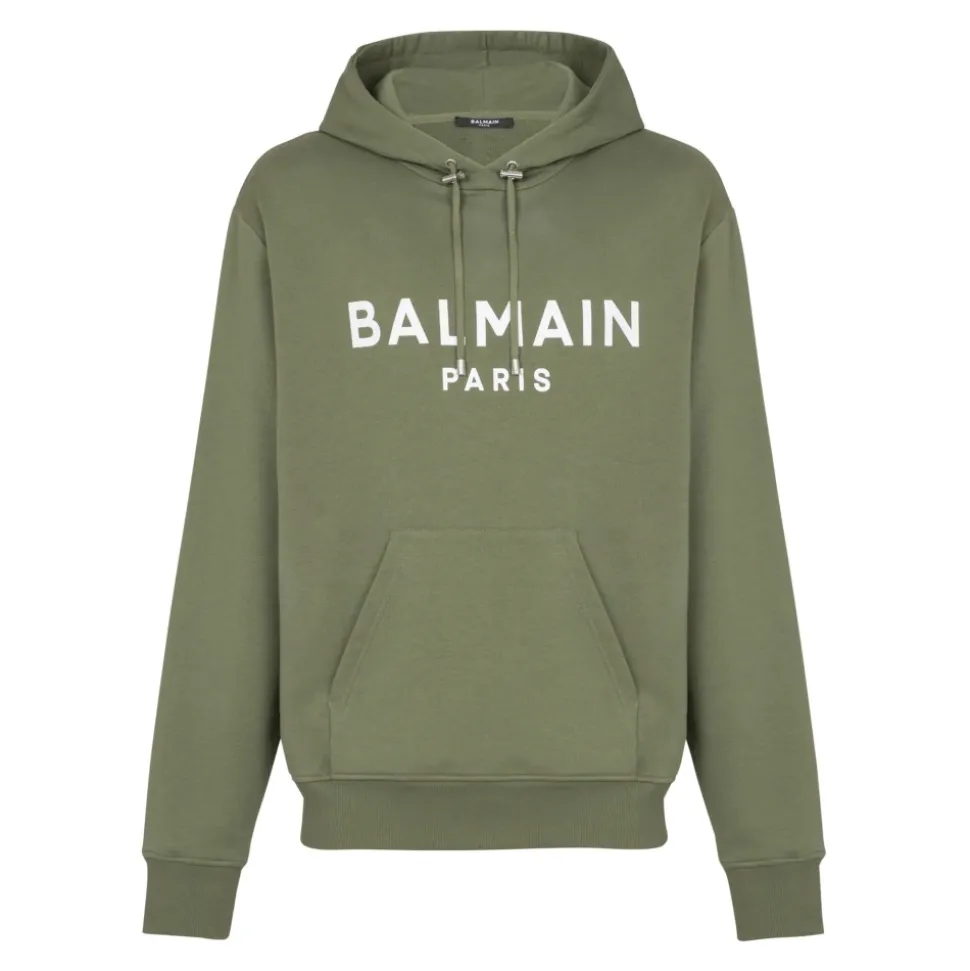 Printed Paris Hoodie