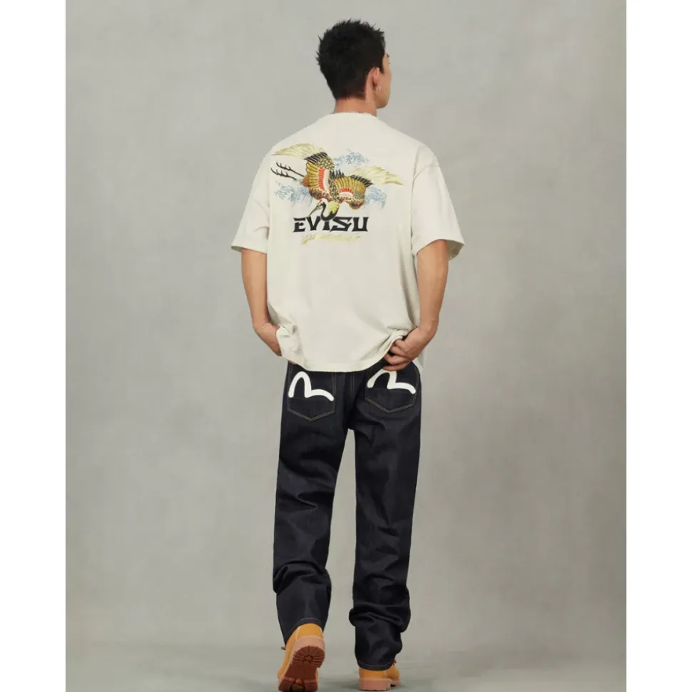 Printed Pocket Jeans