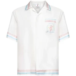 Printed Silk-Twill Shirt