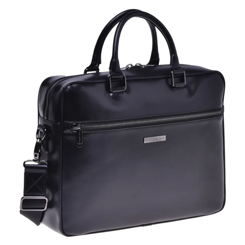 Professional bag in black leather