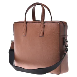 Professional bag in tumbled leather