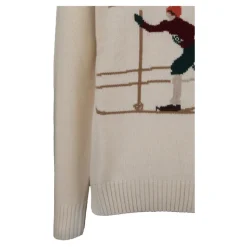 Pullovergenser med brodert logo