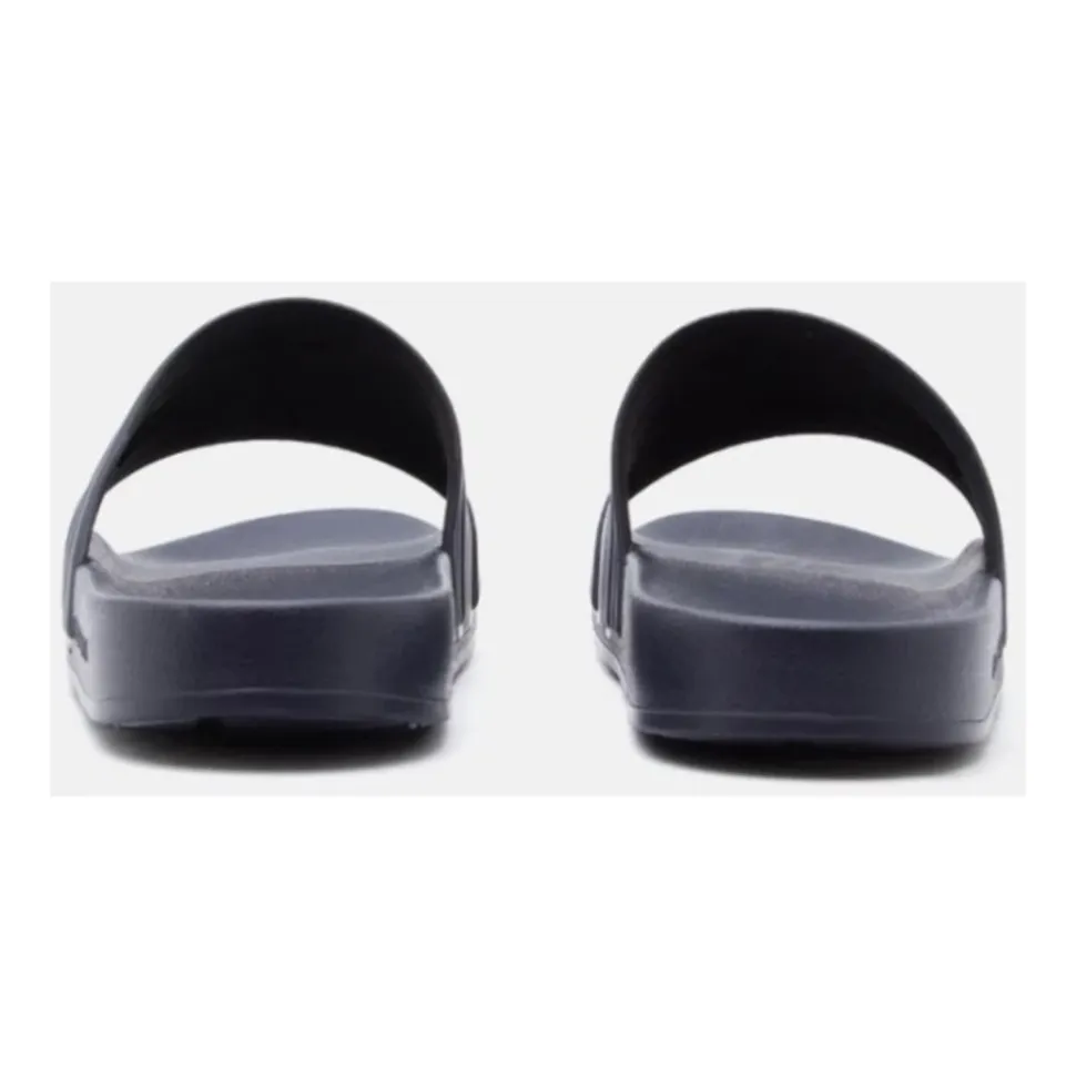 PVC Slippers med logobånd