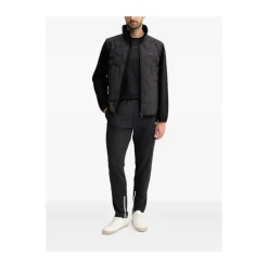 Quilted High-Neck Jacket