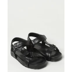 Quilted Leather Sandals