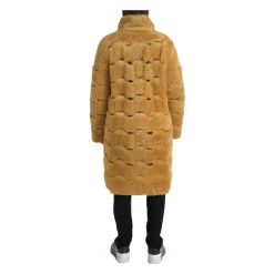 Quiltet Shearling Kåpe